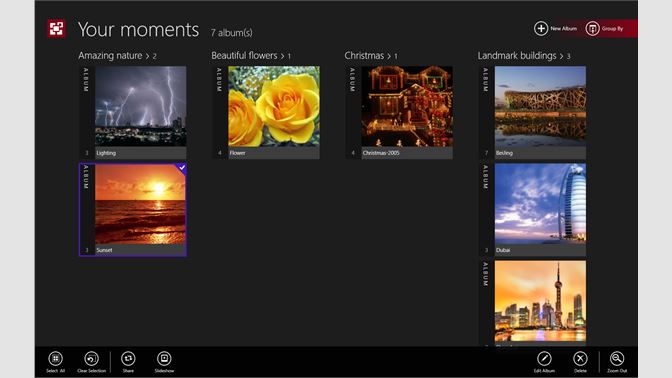 moments app for windows 10