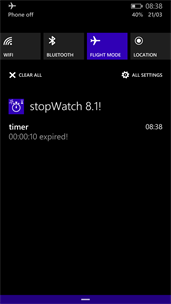 stopWatch 8.1! screenshot 7