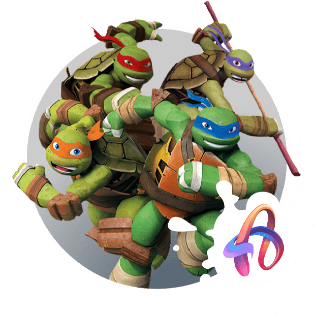 Turtles Paint