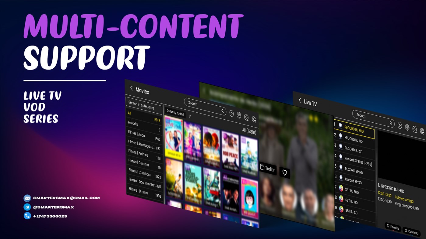 #4. Smarters Max IPTV (Windows) Podle: Logic Titans LLC