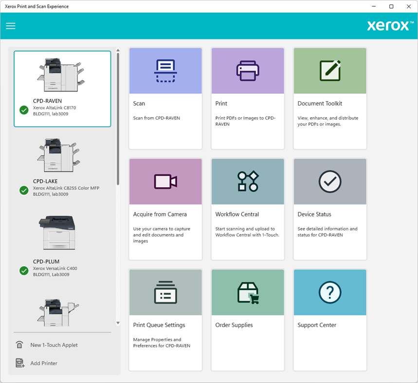 #3. Xerox Print and Scan Experience (Windows) Tekijänä: Xerox Corp