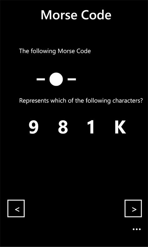 Morse Code Kuvatõmmised 2