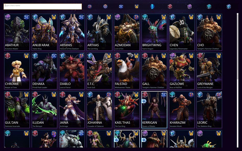 HotS Companion Microsoft Apps