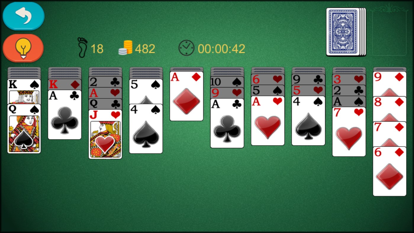 #2. Spider Solitaire Classic! (Windows) 由: Klondike Solitaire Game