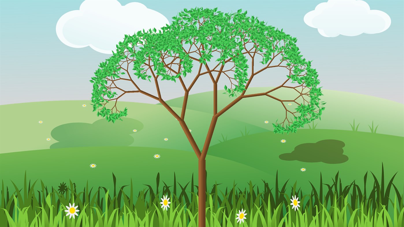 #3. Fractal Tree Maker (Windows) 由: NatureSim