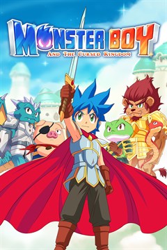 Cover poster for Monster Boy and the Cursed Kingdom