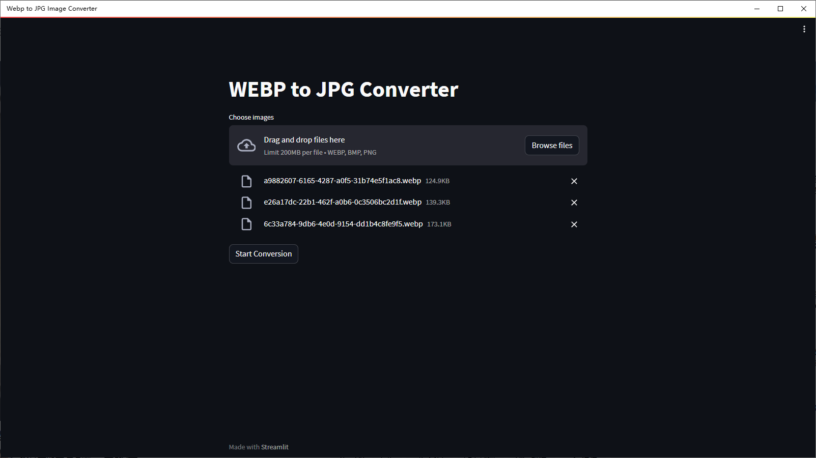 Webp to JPG Image Converter Snaps 6