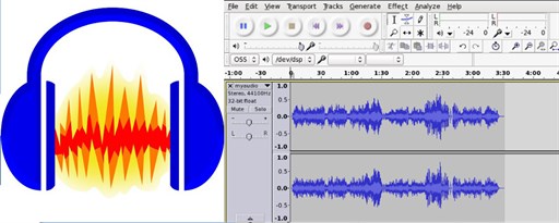 Audio editor online Audacity marquee promo image