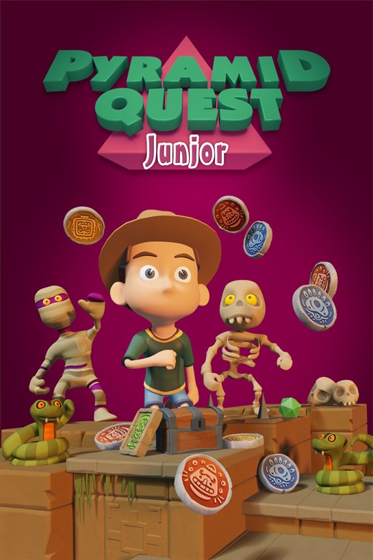 Capture de boîte de Pyramid Quest Junior