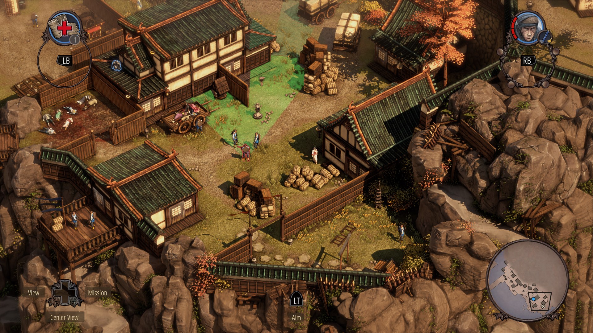 Screenshot 2 from Shadow Tactics: Blades of the Shogun