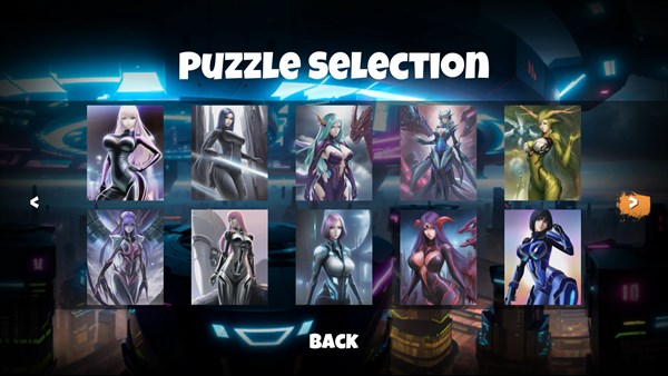 Anime Poly Puzzle - Sci-Fi Maidens — 8