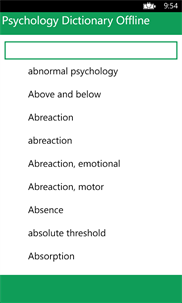 Psychology Dictionary Offline screenshot 1