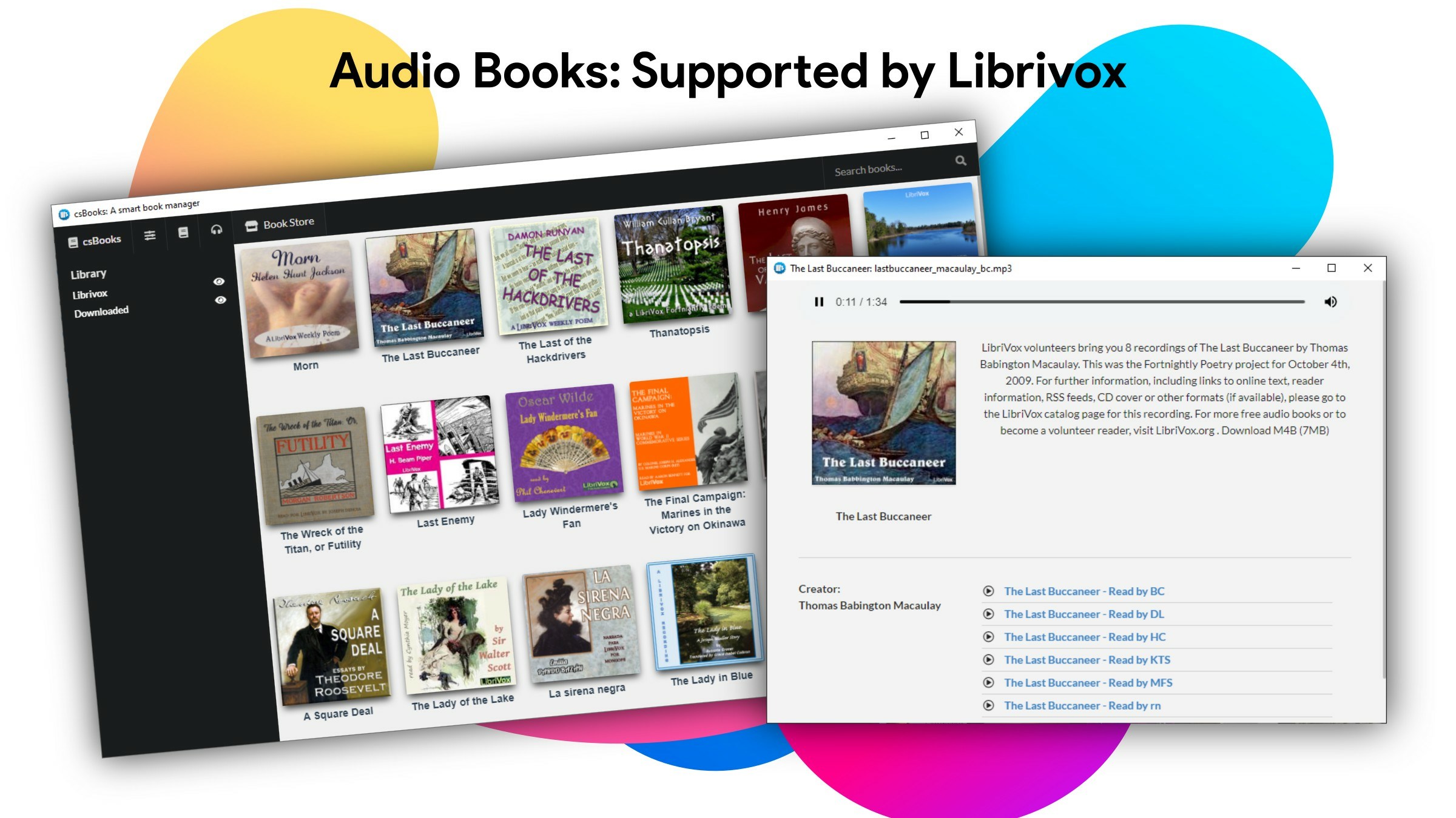 csBooks - A Smart EPUB Book and Comic Reader Screen Prints 3