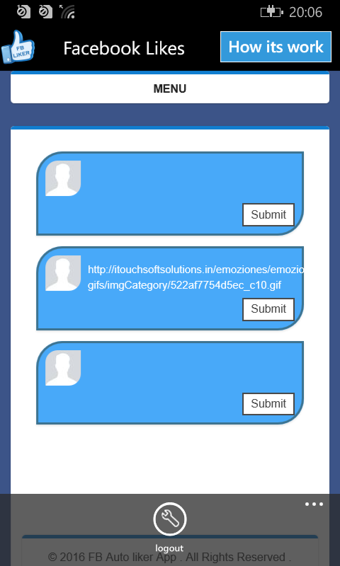 FB Liker(Ver:) (.xap & appx) Free Download for Windows Phone - 580 x 326 png 24kB