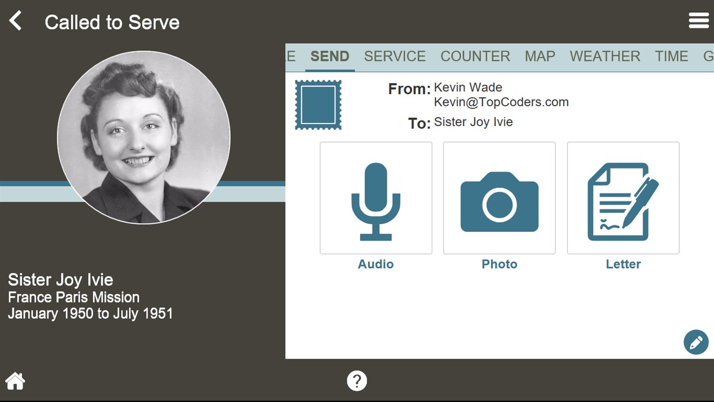 #3. Called to Serve (Windows) بواسطة: App Developers, LLC
