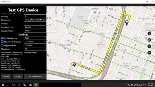 Test GPS Device screenshot 2