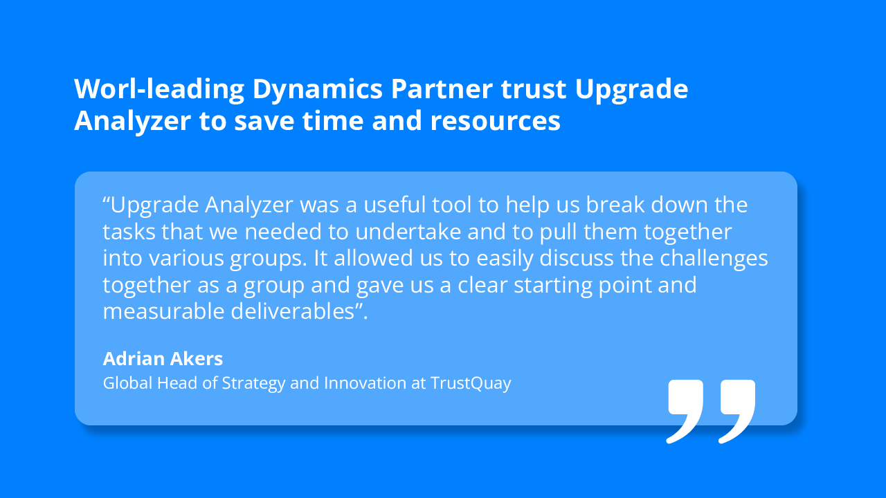 Snapshot 4 of Upgrade Analyzer: 5-day assessment