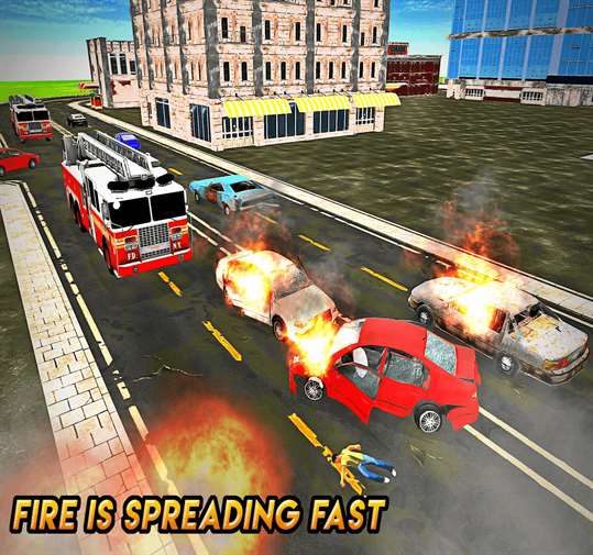 FireFighter 911 Rescue Hero 3D screenshot 3
