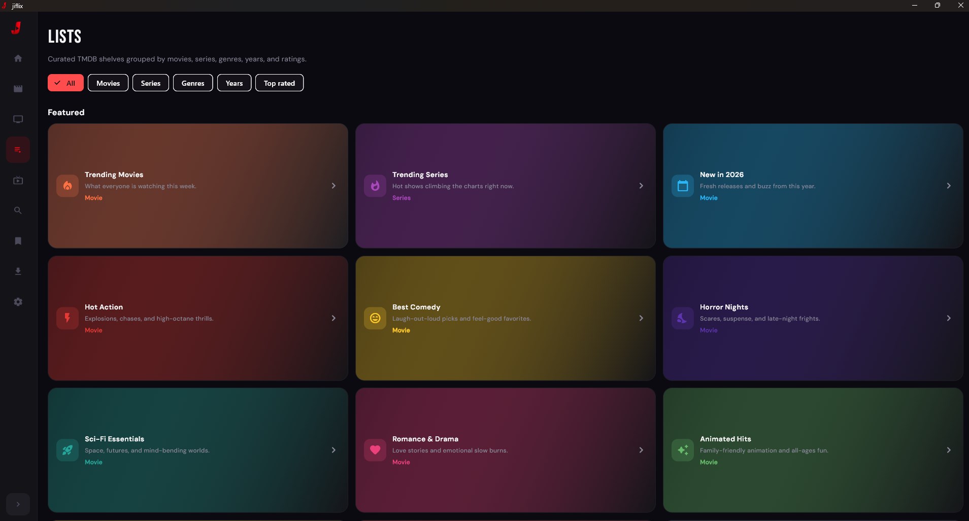 Ji-Flix screenshot