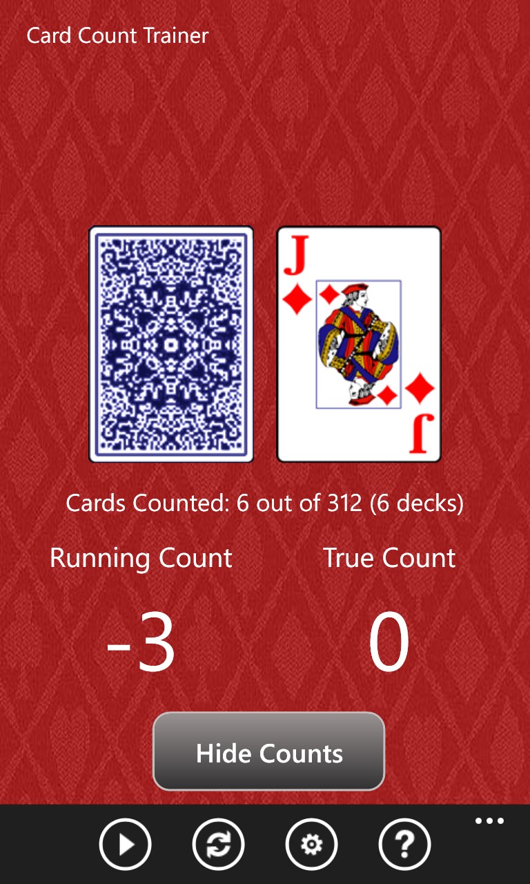 Captura de Pantalla 2 Card Count Trainer windows