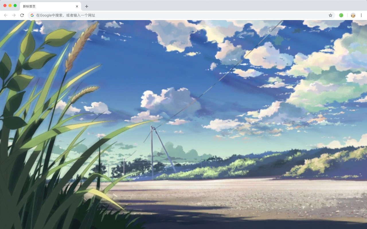 Anime green theme 4K wallpaper HomePage promo image