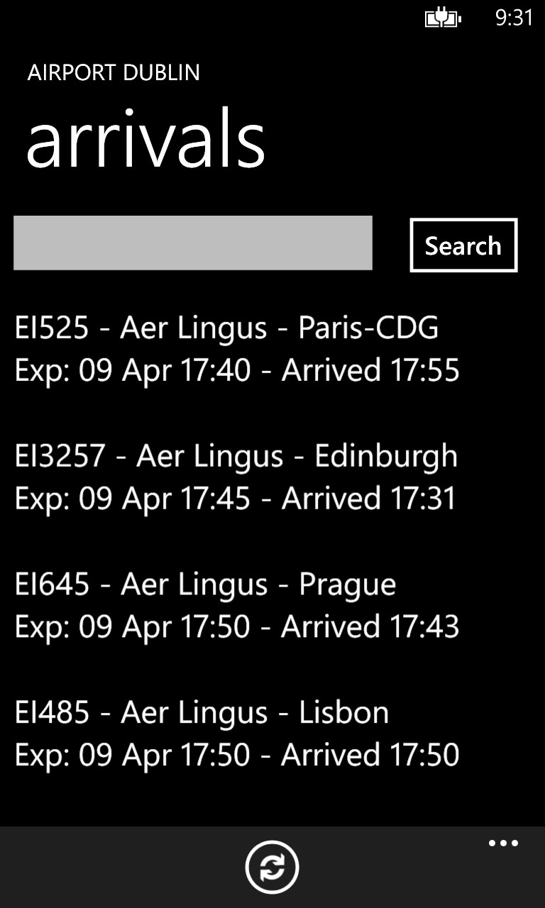 Airport Dublin for Windows 10 Mobile