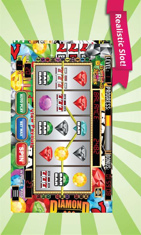 Diamond Slots FREE Slot Machine Screenshots 1