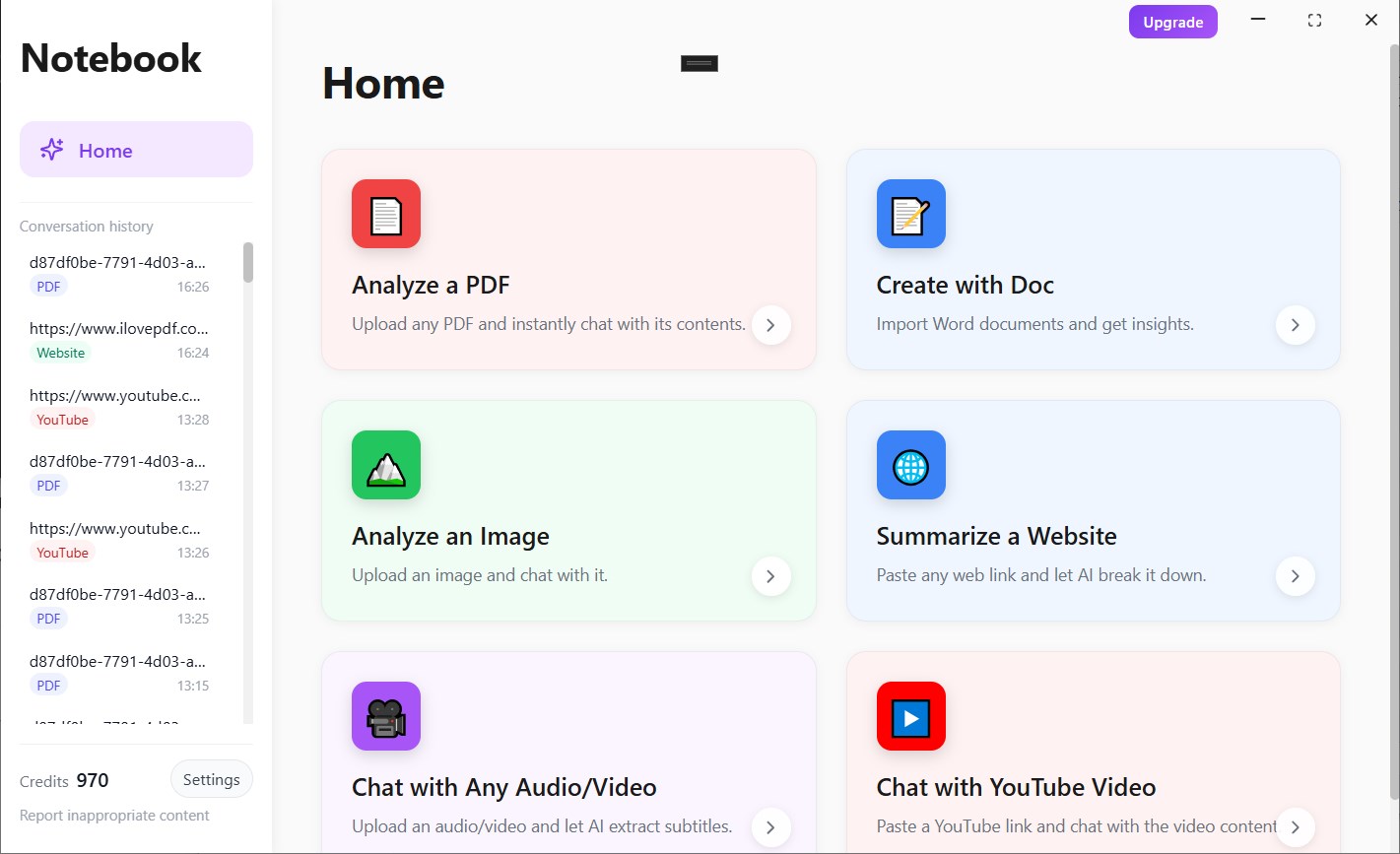 Notebook - AI Note Taker screenshot
