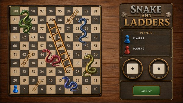 Snakes and Ladders with Friends — 1