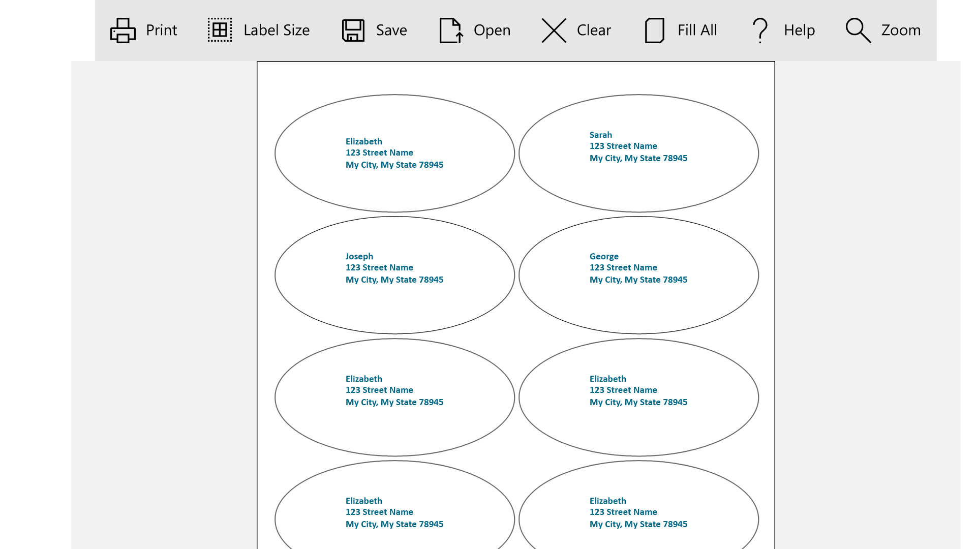 simple one label maker