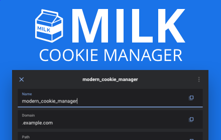 MILK — Cookie Manager small promo image