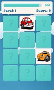 Cars Memory game for kids screenshot 3