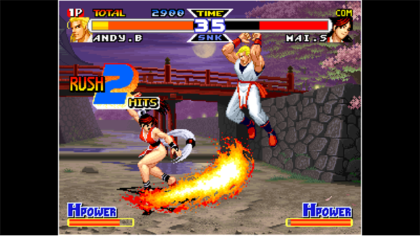 ACA NEOGEO REAL BOUT FATAL FURY SPECIAL screenshot