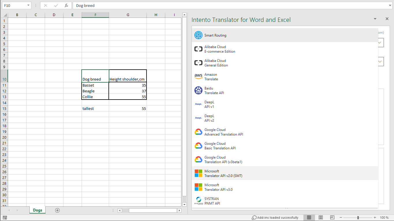 Intento Translator Extension for Microsoft Edge – Intento