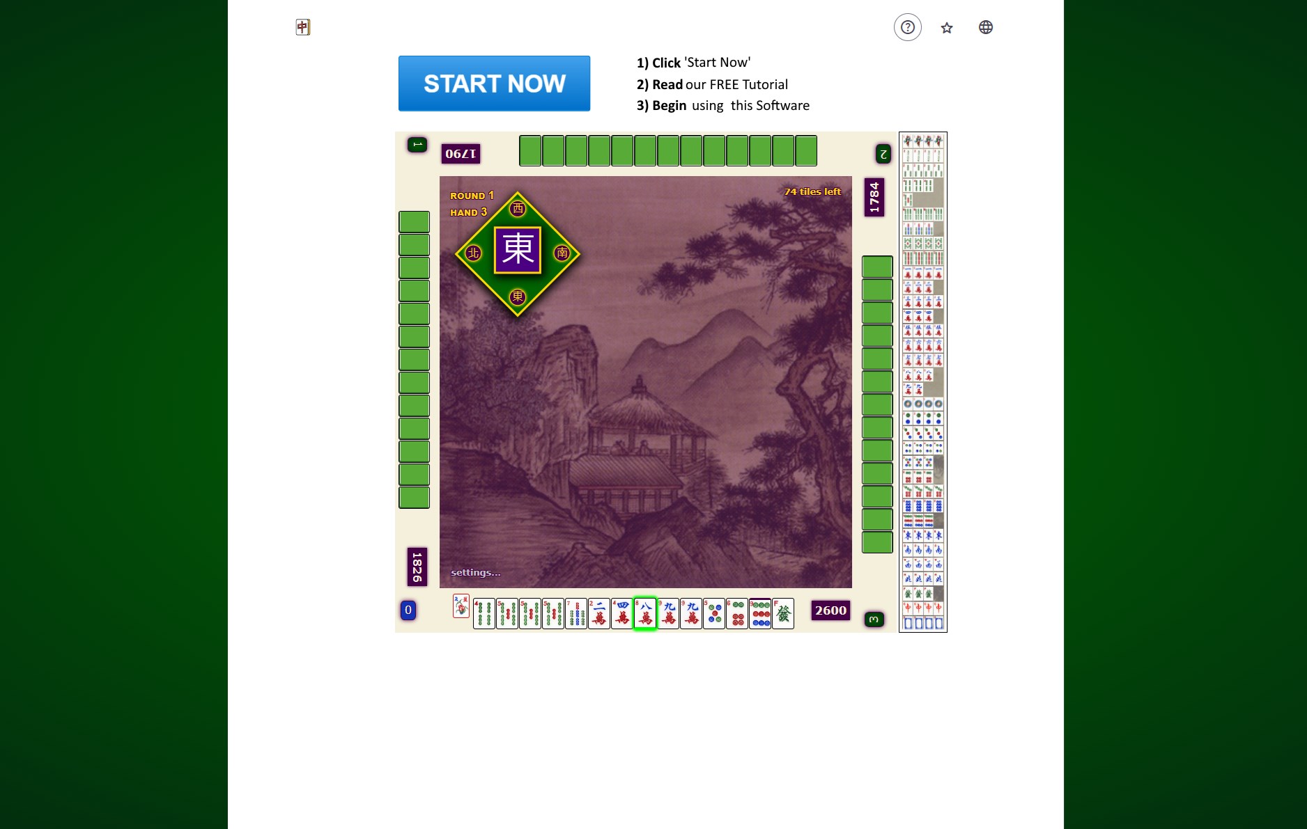 Free Mahjong Game - Free download and play on Windows