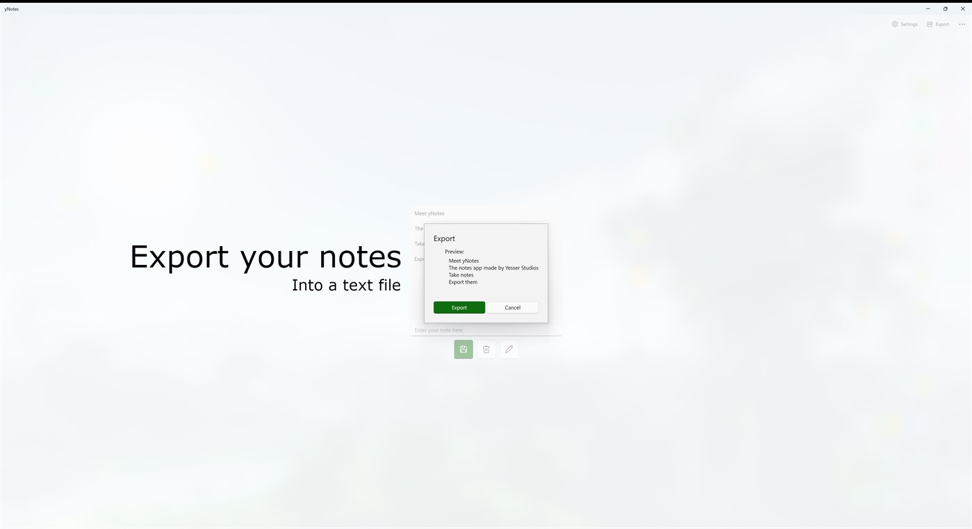 #3. Yesser Notes (Windows) Av: Yesser Studios