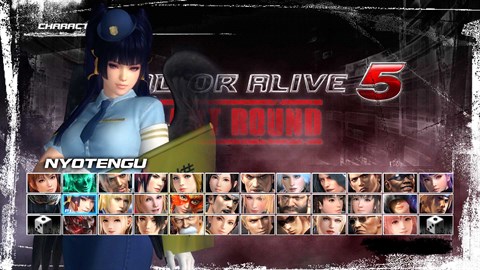 DEAD OR ALIVE 5 Last Round Nyotengu Police Uniform