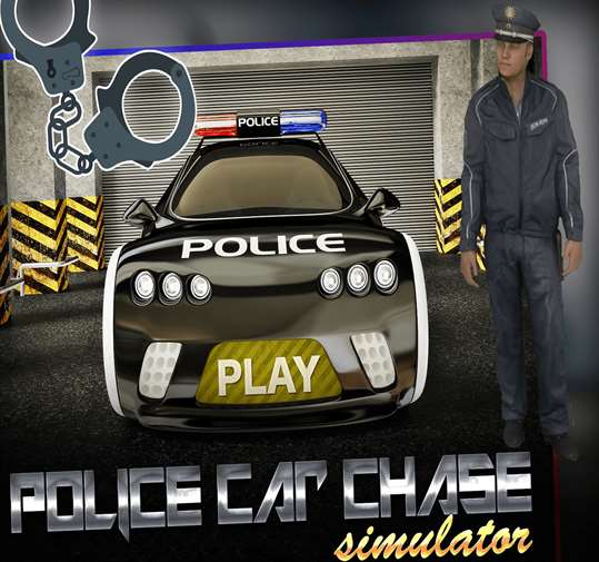 Police Car Chase Simulator 3D screenshot 1