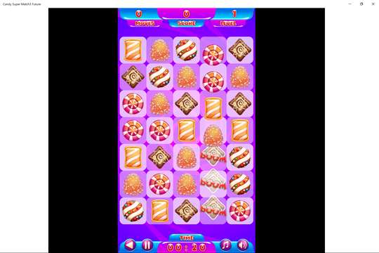 Candy Super Match3 Future screenshot 2