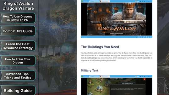 King of Avalon Dragon Warfare Guide screenshot 3