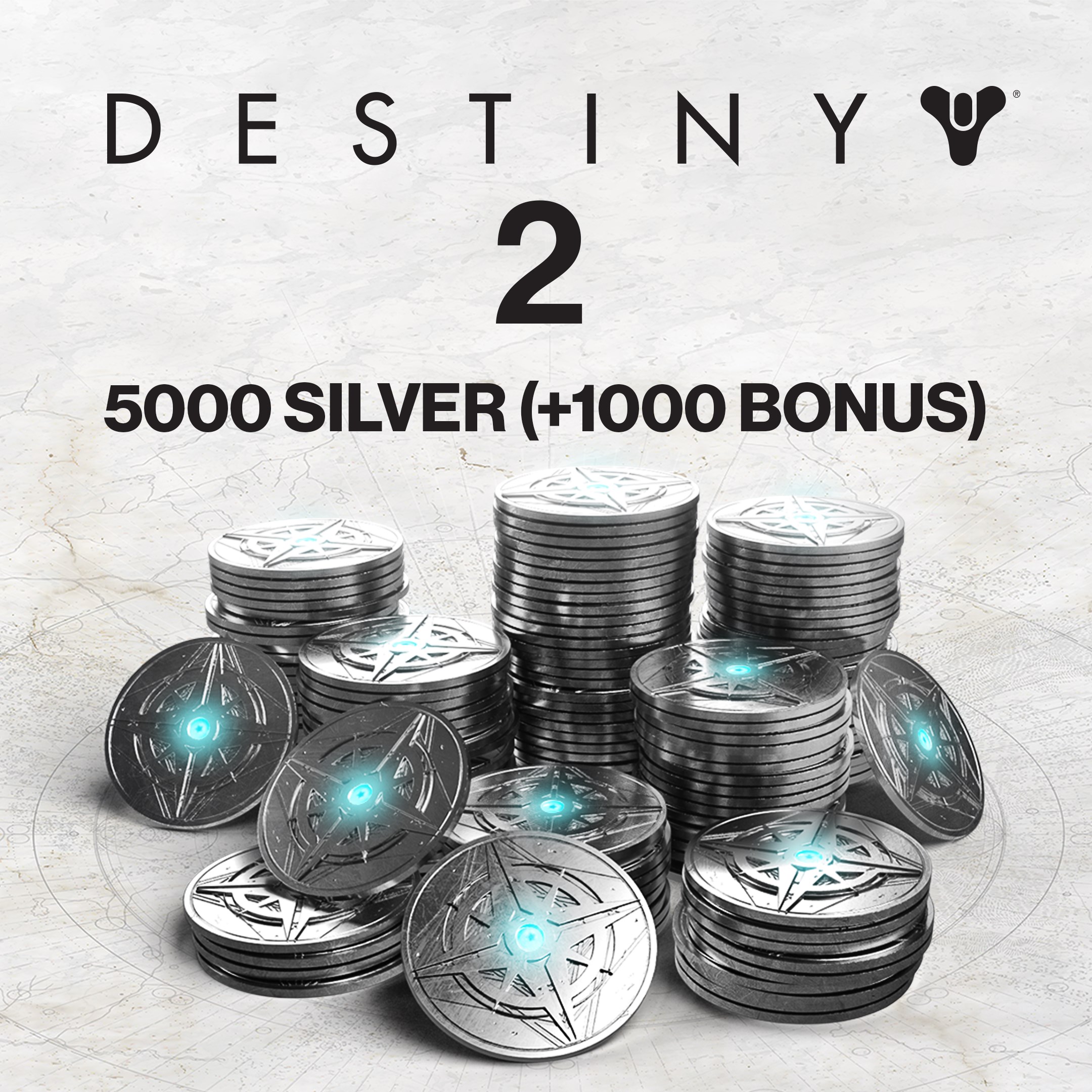 5000 +1000 Bonus Destiny 2 Silver PC