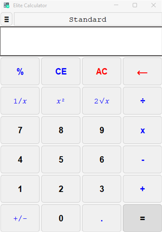 #3. Elite Calculator (Windows) 由: Raghul-tech
