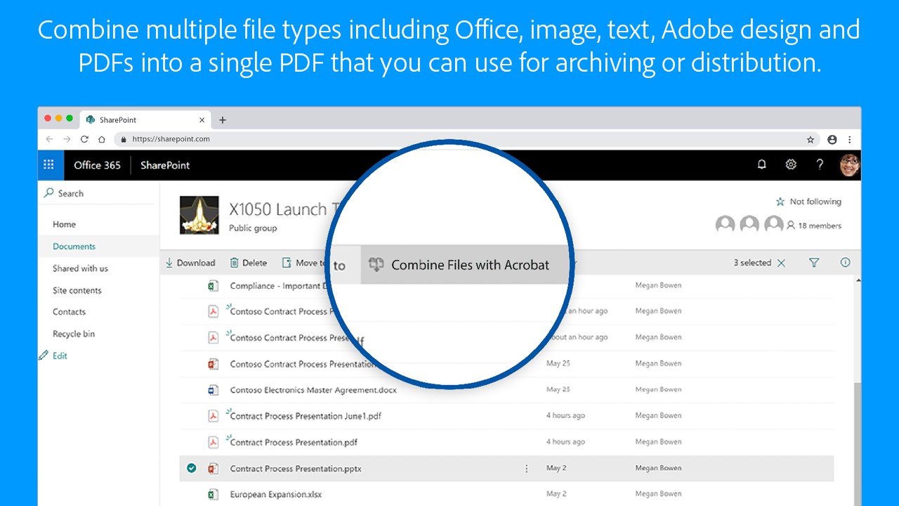 Snapshot 4 of Adobe Acrobat for Microsoft 365
