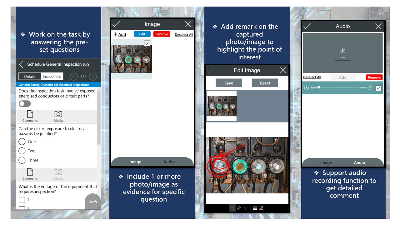 Snapshot 4 of Site Inspection Solution