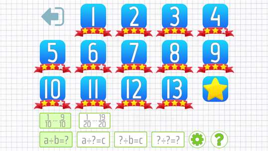 Multiply and divide fractions - 5th grade math skills screenshot 8