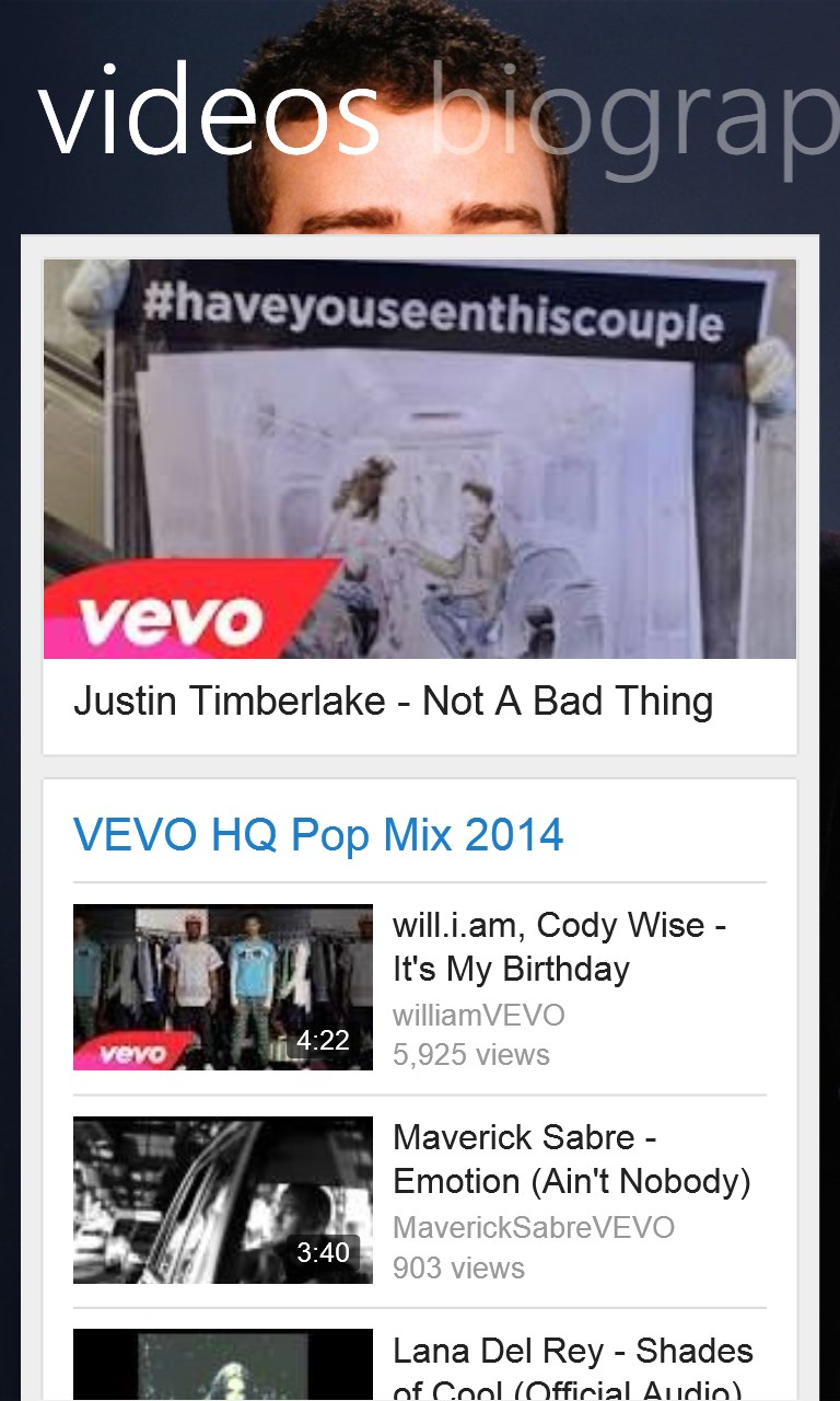 Get Justin Timberlake Music Microsoft Store