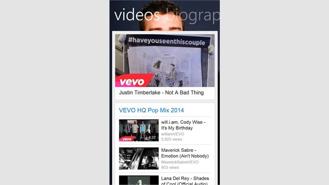 Get Justin Timberlake Music Microsoft Store