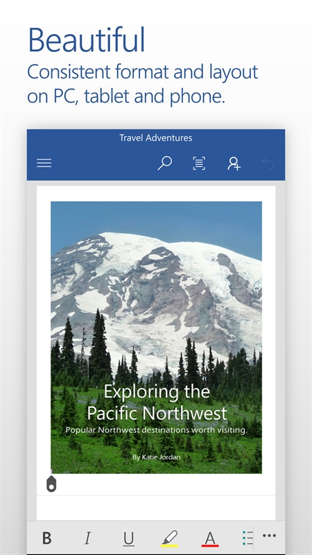 Word Mobile Screenshot