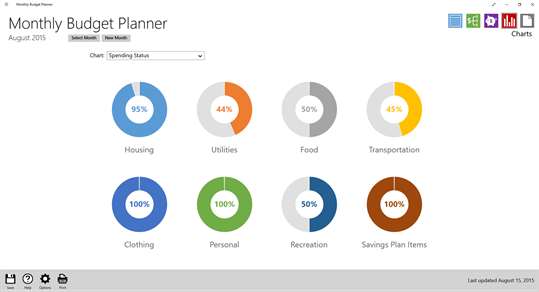 Monthly Budget Planner screenshot 5