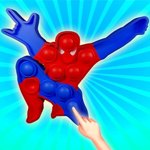 Pop It Superheroes ASMR Fidget